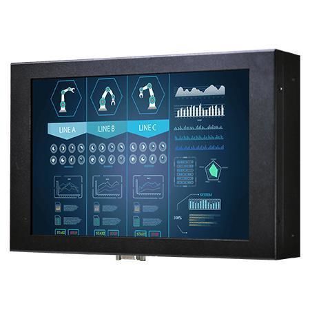 LCD monitor - W10L100-CHH2 - Winmate, Inc. - resistive touch screen / capacitive touch screen / industrial