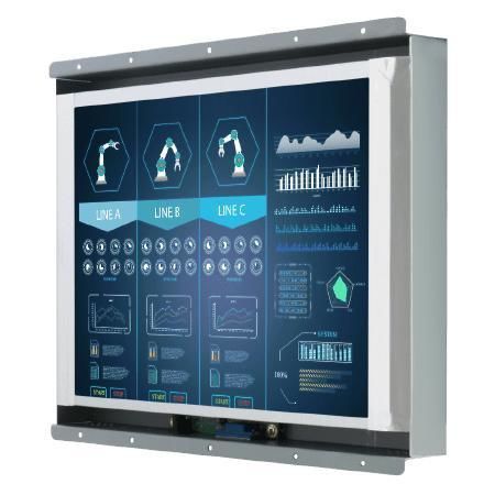 LCD monitor - R12L600-OFM2 - Winmate, Inc. - resistive touch screen / industrial / POS