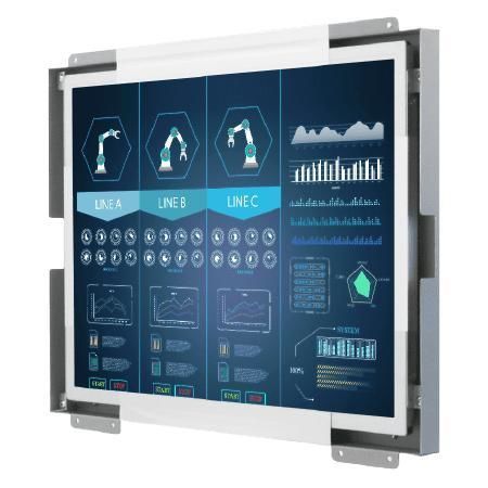 LCD monitor - R15L100-OFA3 - Winmate, Inc. - resistive touch screen / for industrial machines / 15"