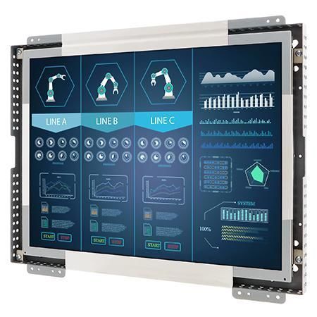 LCD monitor - R15L100-OFA1 - Winmate, Inc. - resistive touch screen / for digital signage / for HMI interface