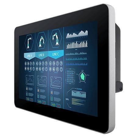 LCD monitor - W10L100-PCH2 - Winmate, Inc. - multitouch screen / projected capacitive touchscreen / industrial
