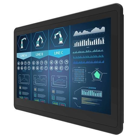 Multitouch screen monitor - R15L100-EHC3 - Winmate, Inc. - projected capacitive touchscreen / for industrial machines / for HMI interface