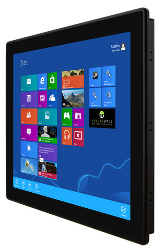 HMI with touch screen - R15IBWS-MHC3 - Winmate, Inc. - panel-mount / 1024 x 768 / Intel® Atom