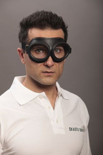 UV protective goggles - 888 - EKASTU Safety - rubber / anti-fog coating / with anti-scratch coating