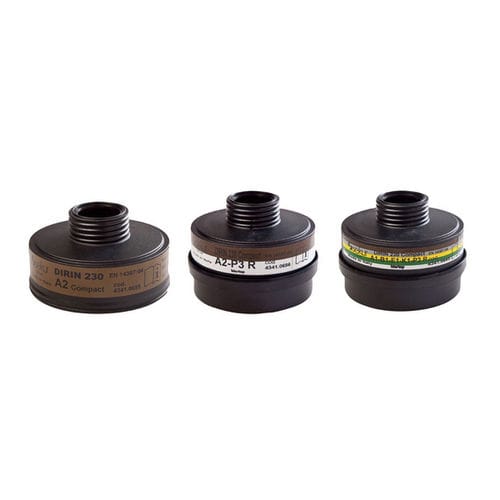 Gas filter - DIRIN 230 A2 compact - EKASTU Safety - cartridge / respirator / thread connection