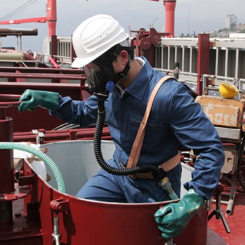 Helmet with respirator - 6500/Basic - EKASTU Safety