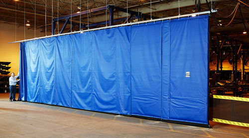 PVC curtain - SCH - Rite-Hite - fabric / sliding / acoustic
