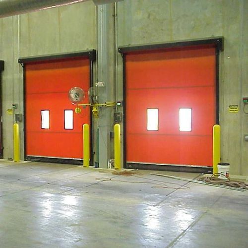 Roll up door - DOK-DOR® Fabric - Rite-Hite - fabric / safety / automatic