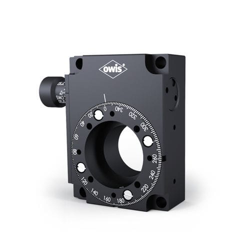 Rotary positioning stage - DT 40-D25 - OWIS GmbH - manual / 1-axis / precision