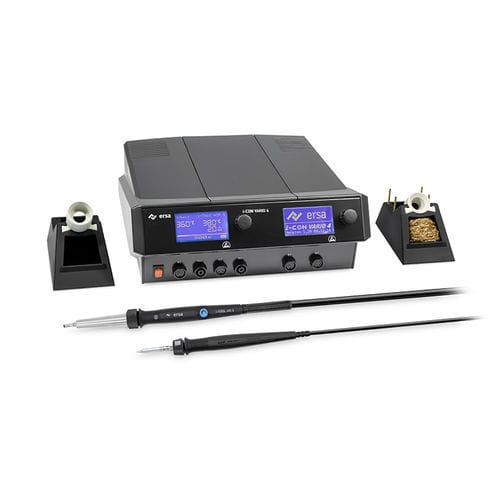 Automatic soldering station - i-CON VARIO 4 MK2  - Ersa GmbH - digital / with temperature control