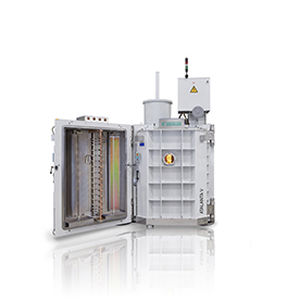 PECVD deposition machine - Atalanta - Bühler Leybold Optics - thermal evaporation / metalized film / vacuum