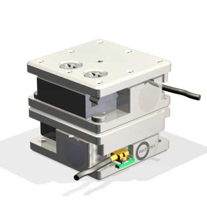 XY stage - MS15 - mechOnics ag - translation / piezoelectric / 2-axis