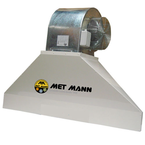 Hot air curtain - VIS MANN - MET MANN - horizontal / industrial door / modular