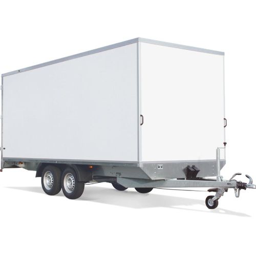 Van trailer - KH- F series  - Böckmann - container / low-loader / tandem
