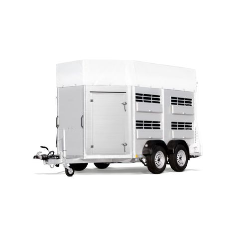 Van trailer - VA 3520 series - Böckmann - for cattle / tandem / towed