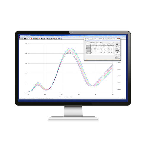 Spectrophotometer software Total F+ Satisloh management