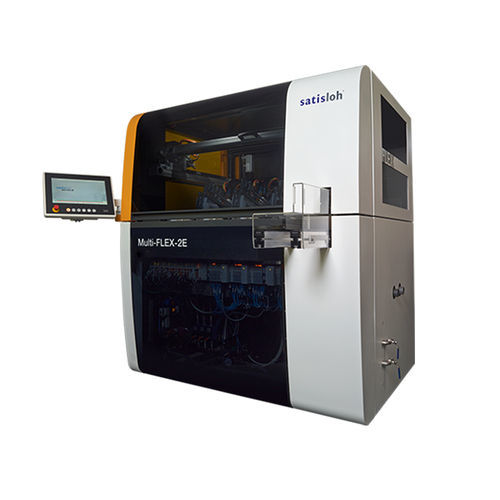 Glass polishing machine MultiFLEX2E Satisloh lens / automated