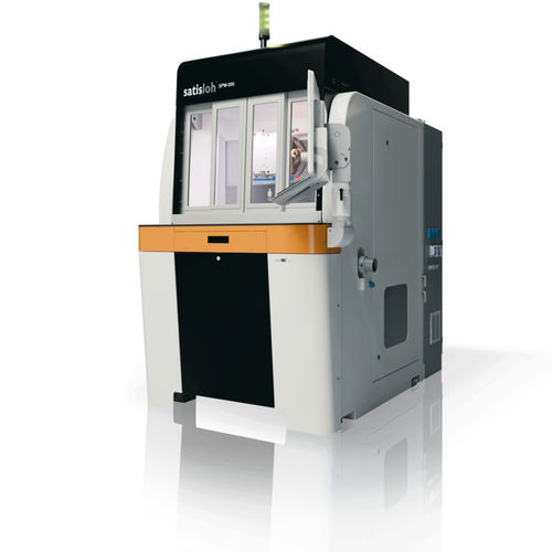 Optical grinding machine - SPM-200 - Satisloh - surface / tool / workpiece