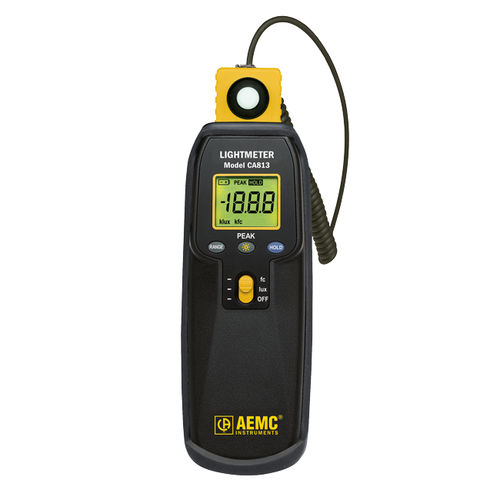Digital light meter - CA813    - AEMC Instruments - portable