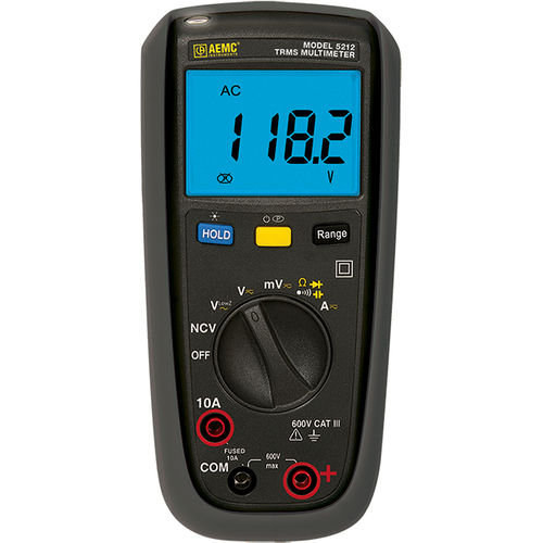 Digital multimeter - 5212 - AEMC Instruments - portable / 600 V / cat III