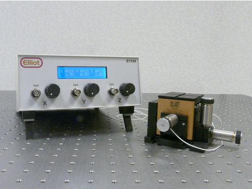 XYZ stage - MDE623  - Elliot Scientific - manual / piezo / 3-axis