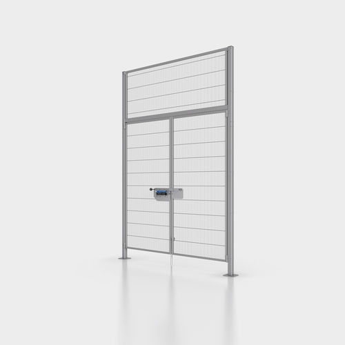 Swing door - DFTO - HANS GEORG BRÜHL - steel / indoor / safety