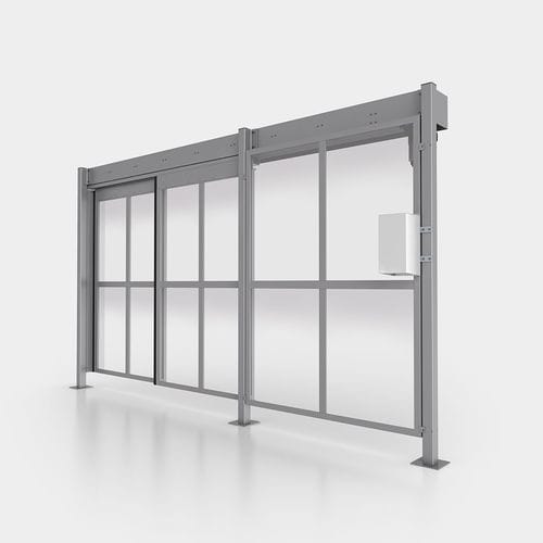 Sliding gate - MSST®-PL-M - HANS GEORG BRÜHL - automatic / safety
