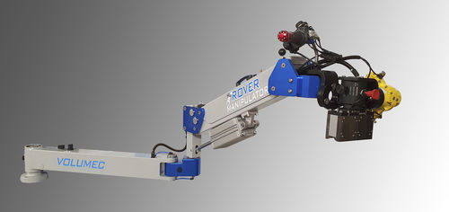 Pneumatic manipulator - RM01 - TM07 - VOLUMEC® & EASYARM - with lifting magnet / for cardboard boxes / sheet metal