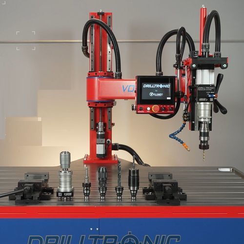 Radial drill - DRILLTRONIC DTM EVO2 VAPS - VOLUMEC & EASYARM - electric / swing-arm Radial drill - DRILLTRONIC DTM EVO2 VAPS - VOLUMEC & EASYARM - electric / swing-arm