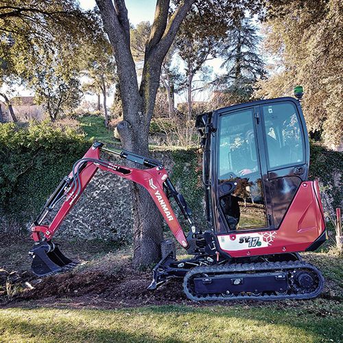 Mini-excavator - SV17e - YANMAR COMPACT EQUIPMENT EMEA S.A.S. - crawler / electric