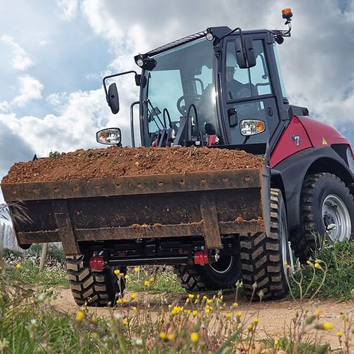 Wheeled loader - V7 - YANMAR COMPACT EQUIPMENT EMEA S.A.S. - articulated / compact