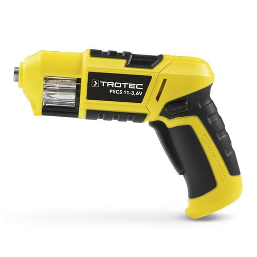 Cordless electric screwdriver - PSCS 11‑3,6V - Trotec GmbH - pistol / battery-powered