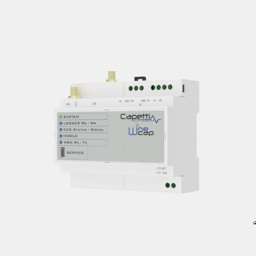 Communication gateway - WLRG-IOT  - Capetti Elettronica - industrial / Modbus RTU / 4G