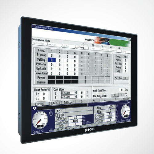 TFT LCD panel PC - SP-6565 - Protech Systems - PCAP capacitive touch screen / 5-wire resistive touch screen / 15"