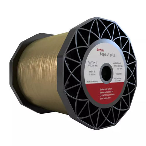 Coating EDM wire - TOPAS® PLUS G - Berkenhoff GmbH - brass / precision