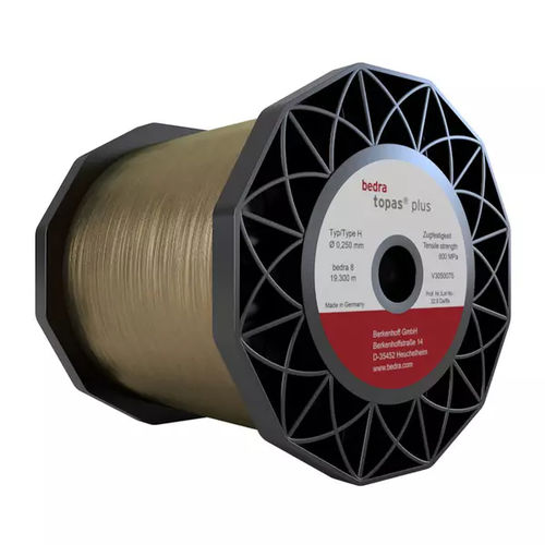 Brass EDM wire - TOPAS® PLUS H - Berkenhoff GmbH - zinc-coated / high-speed