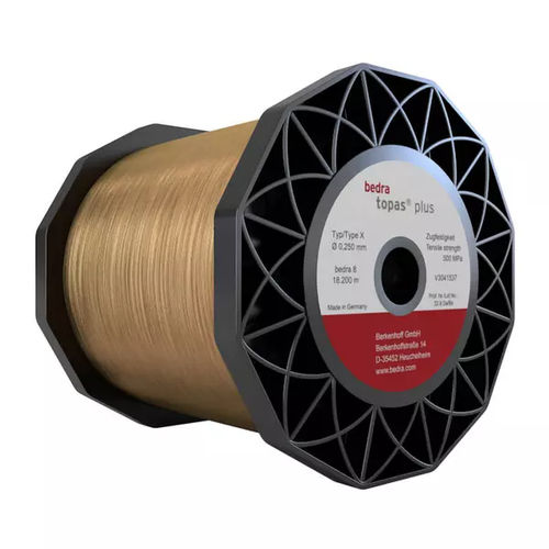 Brass EDM wire - TOPAS® PLUS X - Berkenhoff GmbH - zinc-coated / high-speed