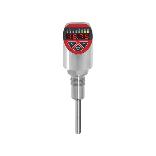 Thermal flow switch - FLUXICONT® FS4 - ACS Control-System GmbH - for liquids / with LED display / with temperature switch