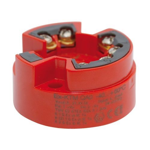 Probe head-mounted temperature transmitter - TRANSCONT (EX)KTM - ACS Control-System GmbH - 2-wire / 4-20 mA / explosion-proof
