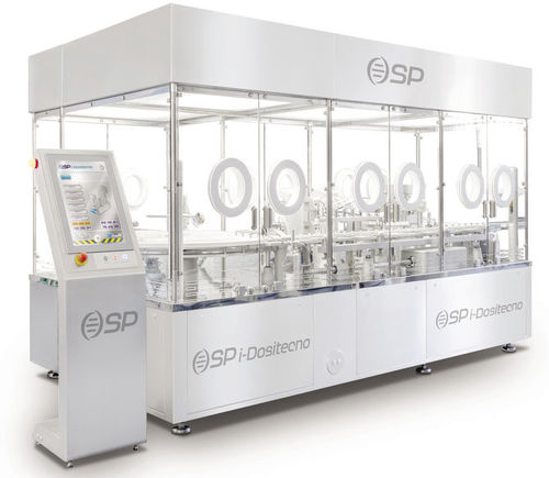 Automatic filling machine - i-Dositecno LI Versa-Line&trade; - SP Scientific Products - for glass containers / syringe / vial