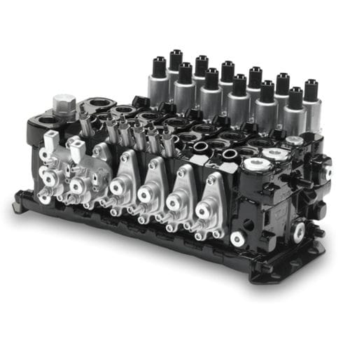 Sectional hydraulic directional control valve - L90 - Parker Hannifin France SAS - spool / manual / direct-operated