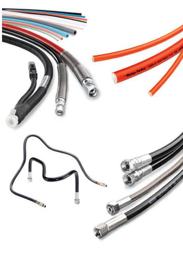 Hydraulic hose - Parker Hannifin France SAS - thermoplastic / for high pressure / for the chemical industry