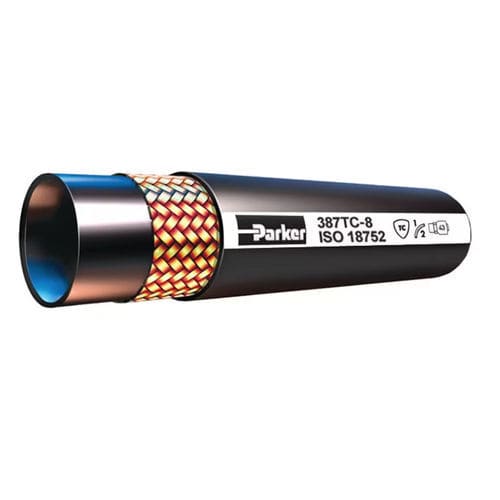 Hydraulic hose - 387-4 - Parker Hannifin France SAS - polyimide / agricultural / for railway application