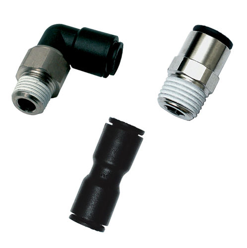 Compressed air fitting - LF3000 - Parker Hannifin France SAS - screw-in / T-shaped / elbow