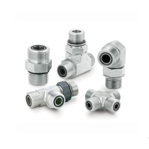 Hydraulic fitting - Seal-Lok - Parker Hannifin France SAS - screw-in / elbow