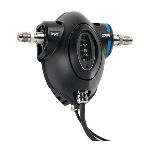 Particle detector - IcountPD - Parker Hannifin France SAS - optical / for hydraulic applications / for hydraulic fluids