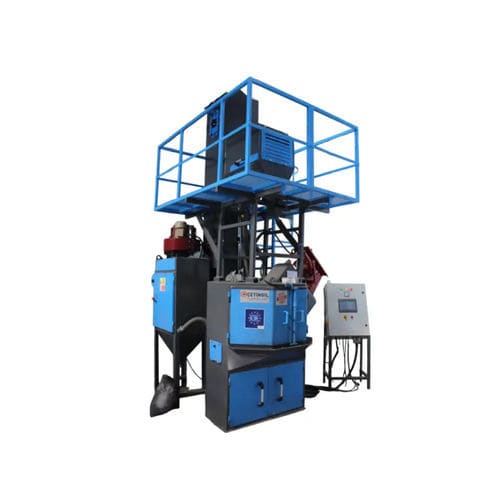 Rotary drum shot blasting machine - DTK series - Cetingil Machinery Industry - sheet metal