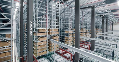 Shuttle storage system - Kardex
