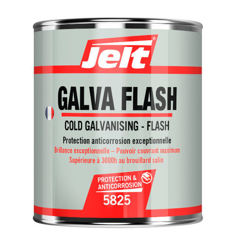 Corrosion protection coating - GALVA FLASH Pot - ITW Spraytec - abrasion-resistant / aluminum / resin