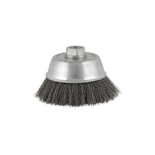 Cup brush - Tyrolit - Schleifmittelwerke Swarovski AG & Co K.G - cleaning / deburring / polishing